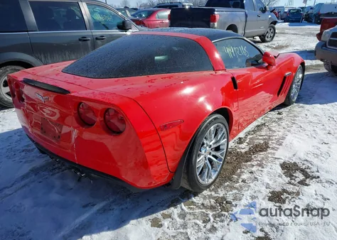 2011 Chevrolet Corvette Grand Sport from USA, damaged, VIN 1G1YV2DW2B5103739